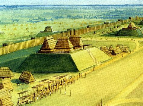 Il sito archeologico di Cahokia: un'affascinante finestra sulla cultura mississippiana e la complessa società del Nord America precolombiano.